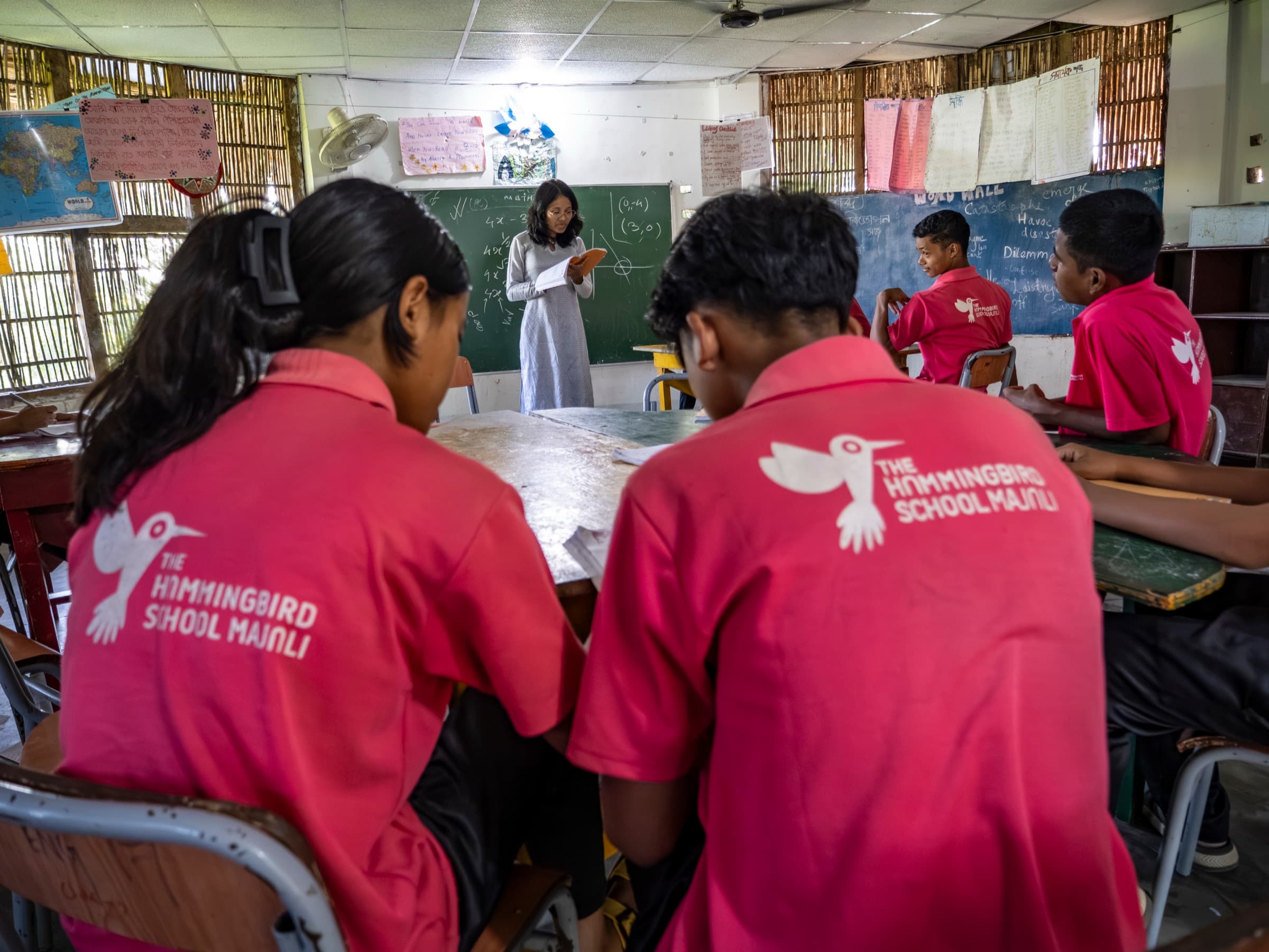 A Hummingbird classroom in Majuli